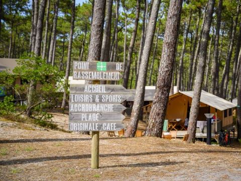 Tente en toile et en bois 6 personnes - TENTE LODGE Victoria | 6 pers. 2 Ch.