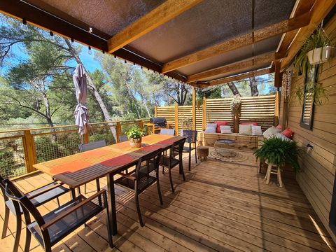 MOBILHOME 8 personnes - Cottage COTE JARDIN 40m² (3 chambres)