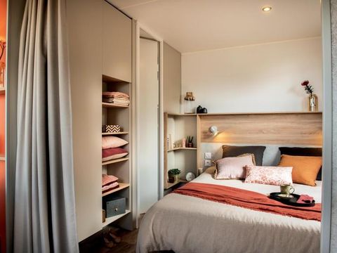 MOBILHOME 2 personnes - Cottage JASMIN + jacuzzi 21m² (1 chambre)
