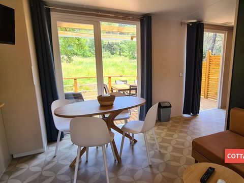 MOBILHOME 6 personnes - Cottage MAGNOLIA 32m² (2 chambres)