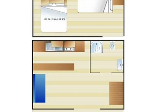 STUDIO 5 personnes - Studio CIGALOU + mezzanine