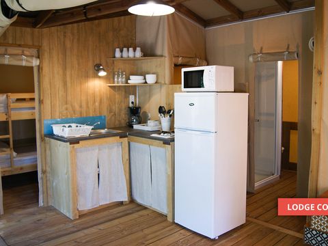 LODGE 8 personnes - Lodge COTTON 32m2  6/8 P (3 chambres)