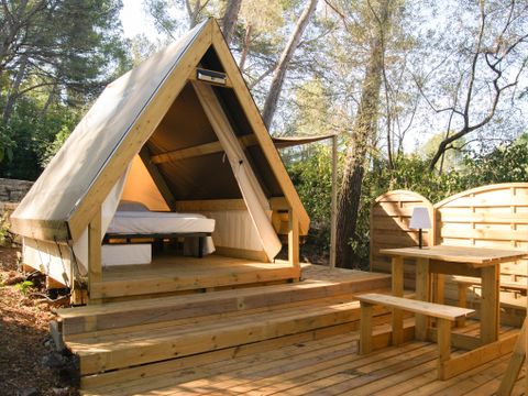 LODGE 2 personnes - Lodge MINI CANNELLE 6m² max 2 personnes