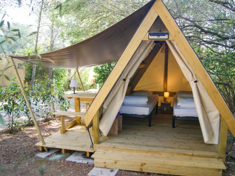 LODGE 2 personnes - Lodge MINI CANNELLE 6m² max 2 personnes