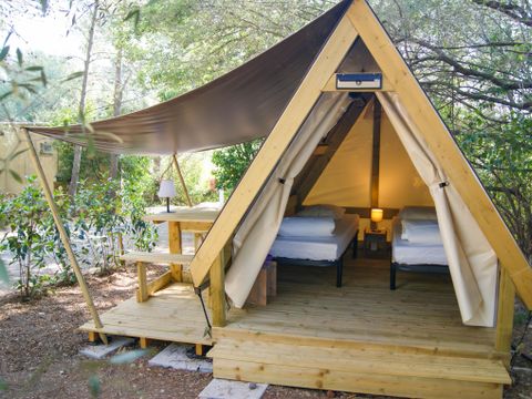 LODGE 2 personnes - Lodge MINI CANNELLE 6m² max 2 personnes