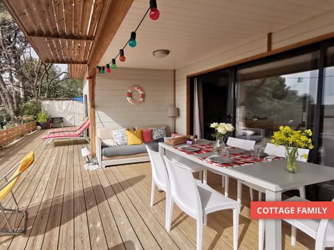 MOBILHOME 8 personnes - Cottage FAMILY 63m² (3 chambres)