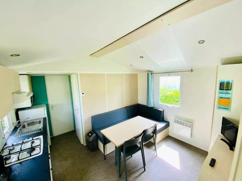 MOBILHOME 5 personnes - Mobil Home Ty Breizh 3 Pièces 5 Personnes + TV