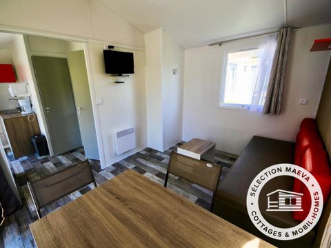 MOBILHOME 3 personnes - Mobil Home Ty Ker Solo 2 Pièces 2/3 Personnes + TV