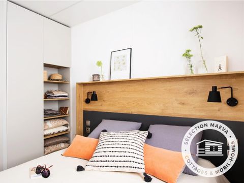 MOBILHOME 6 personnes - Mobil Home Ty Brehat Lac BMH 4 Pièces 6 Personnes Climatisé + TV