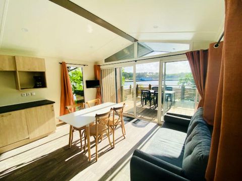 MOBILHOME 4 personnes - Mobil Home Ty Brehat Lac BMH 3 Pièces 4/5 Personnes Climatisé + TV
