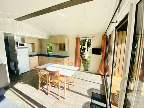 MOBILHOME 4 personnes - Mobil Home Ty Brehat Lac BMH 3 Pièces 4/5 Personnes Climatisé + TV