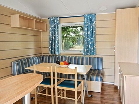 MOBILHOME 6 personnes - Comfort XL | 2 Ch. | 4/6 Pers. | Terrasse Surélevée