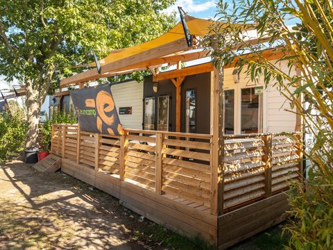 Mobilhome 8 personnes - Premium | 3 Ch. | 6/8 Pers. | Terrasse surélevée