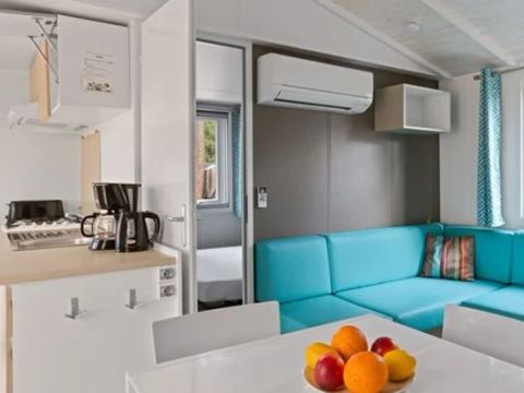 Mobilhome 6 personnes - Comfort | 2 Ch. | 4/6 Pers. | Terrasse simple