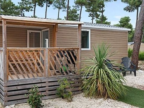 Mobilhome 6 personnes - Comfort | 2 Ch. | 4/6 Pers. | Terrasse simple