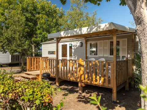 Mobilhome 4 personnes - Mobil-home | Comfort | 2 Ch. | 4 Pers. | Terrasse surélevée | Clim.