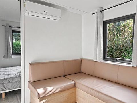 Mobilhome 6 personnes - Mobil-home | Premium Exclusive | 3 Ch. | 6 Pers. | Terrasse surélevée | Clim. | TV