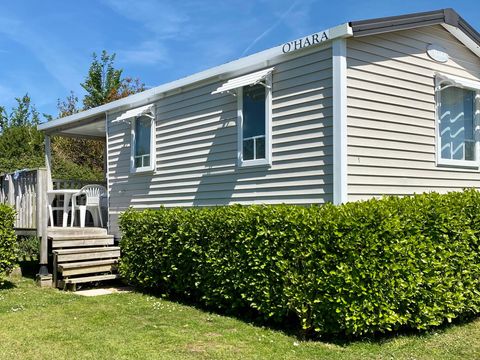 MOBILHOME 6 personnes - Mobil-home | Comfort | 2 Ch. | 4/6 Pers. | Terrasse couverte | 1 SDB | Clim. | TV