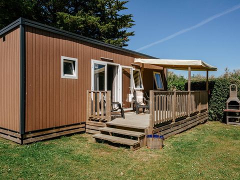 MOBILHOME 6 personnes - Mobil-home | Premium Exclusive | 3 Ch. | 6 Pers. | Terrasse couverte | 1 SDB | Clim. | TV