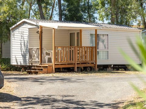 MOBILHOME 6 personnes - Mobil-home | Classic | 2 Ch. | 4/6 Pers. | Terrasse couverte | 1 SDB