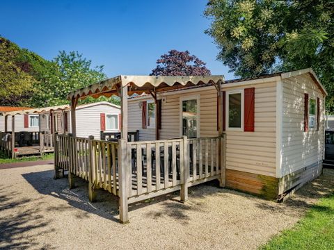 MOBILHOME 6 personnes - Mobil-home | Classic | 2 Ch. | 4/6 Pers. | Terrasse couverte | 1 SDB
