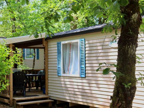 MOBILHOME 4 personnes - Mobil-home | Classic | 2 Ch. | 4 Pers. | Terrasse couverte | 1 SDB