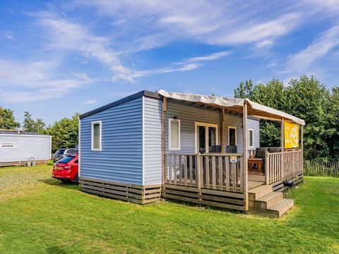 MOBILHOME 6 personnes - Mobil-home | Comfort | 3 Ch. | 6 Pers. | Terrasse couverte | 1 SDB | Clim.