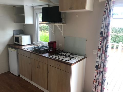MOBILHOME 4 personnes - 2 chambres -terrasse bois - TV