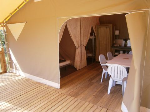 BUNGALOW TOILÉ 5 personnes - Bungalow toilé Canada / Lodge - terrasse couverte