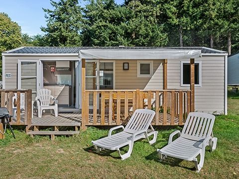 Mobilhome 6 personnes - Comfort XL | 3 Ch. | 6 Pers. | Terrasse surélevée | Clim.