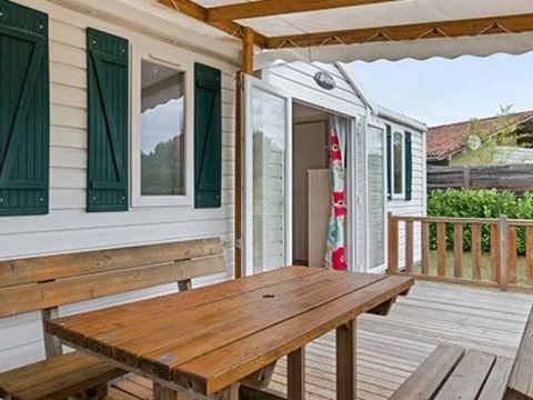Mobilhome 6 personnes - Comfort XL | 3 Ch. | 6 Pers. | Terrasse surélevée