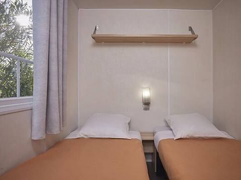 Mobilhome 6 personnes - Mobil-home | Premium | 3 Ch. | 6 Pers. | Terrasse surélevée | Clim.