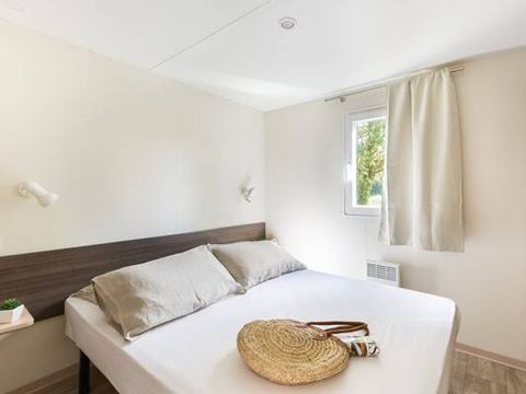 Mobilhome 6 personnes - Mobil-home | Premium | 3 Ch. | 6 Pers. | Terrasse surélevée | TV
