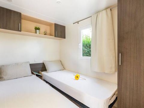Mobilhome 6 personnes - Mobil-home | Premium | 3 Ch. | 6 Pers. | Terrasse surélevée | TV