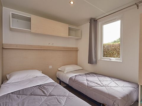 Mobilhome 4 personnes - Mobil-home | Premium Azure | 2 Ch. | 4 Pers. | Terrasse surélevée | Clim. | TV