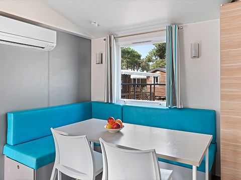 MOBILHOME 6 personnes - Mobil-home | Comfort XL | 3 Ch. | 6 Pers. | Terrasse surélevée | Clim. | TV