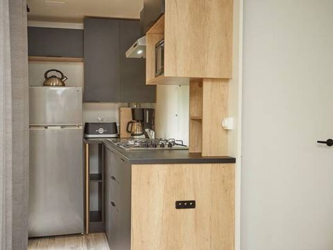 Mobilhome 6 personnes - Mobil-home | Premium Exclusive | 3 Ch. | 6 Pers. | Terrasse surélevée | Clim. | TV