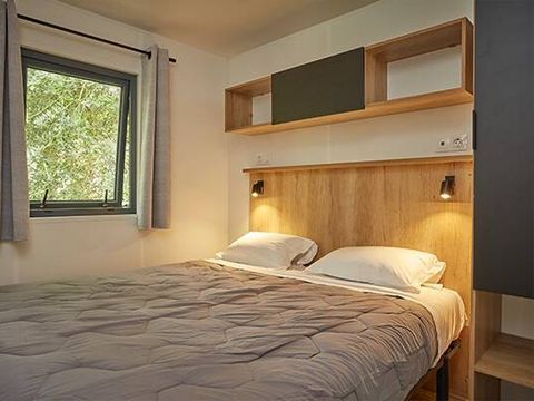 Mobilhome 6 personnes - Mobil-home | Premium Exclusive | 3 Ch. | 6 Pers. | Terrasse surélevée | Clim. | TV