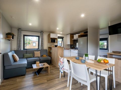 MOBILHOME 4 personnes - COTTAGE 4p 2ch  ****