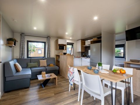 MOBILHOME 4 personnes - Cottage Privilège TV LV - 2 chambres - 4 personnes