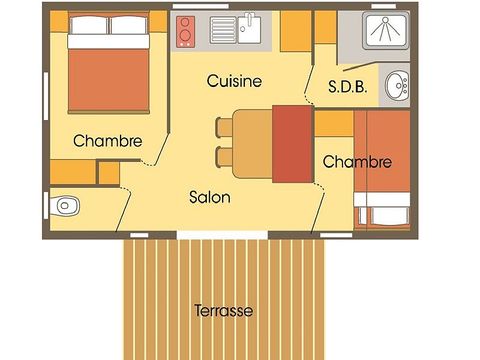 CHALET 4 personnes - ECO NATURE