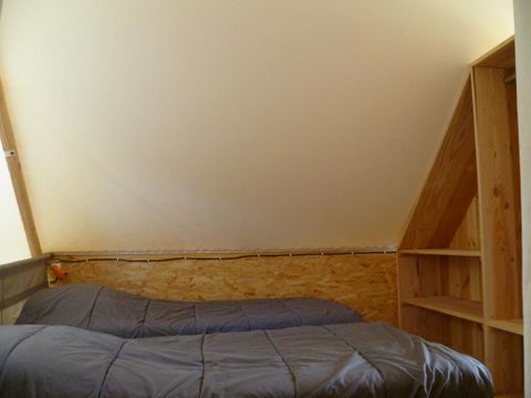 TENTE TOILE ET BOIS 4 personnes - TRAPPEUR COSY Sans sanitaires