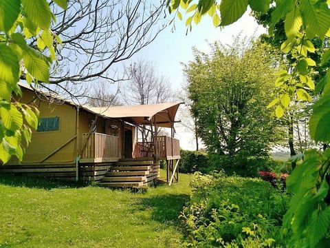 TENTE TOILE ET BOIS 5 personnes - LUXURY LODGE