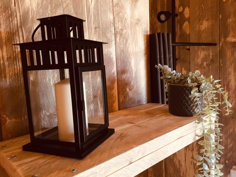 Tente en toile et en bois 4 personnes - LODGE SAFARI WOODY