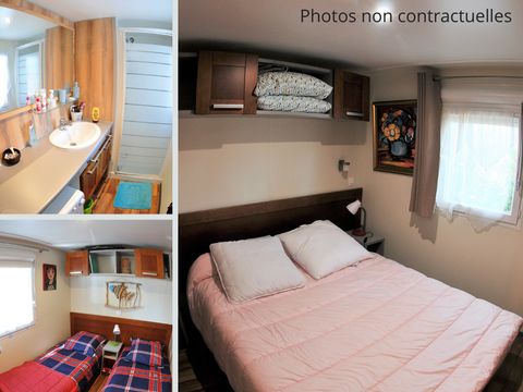 MOBILHOME 4 personnes - Savanah CONFORT -2 chambres 30m²- *Clim, terrasse, TV*
