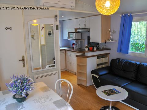 MOBILHOME 4 personnes - Savanah CONFORT -2 chambres 30m²- *Clim, terrasse, TV*