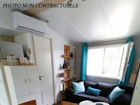 MOBILHOME 6 personnes - Grand Large CONFORT -2 chambres 30m²- *Clim, terrasse, TV*