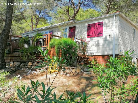 MOBILHOME 6 personnes - Madison PREMIUM -2 chambres 40m²- *Clim, terrasse, TV*