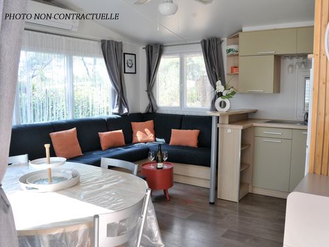 MOBILHOME 4 personnes - Maldives CONFORT -2 chambres 30m²- *Clim, terrasse, TV*