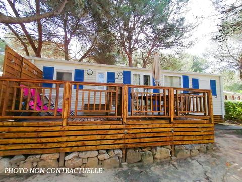 MOBILHOME 6 personnes - Manado PREMIUM -2 chambres 40m²- *Clim, terrasse, TV*